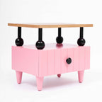 Pink Bloom Side Table- Single