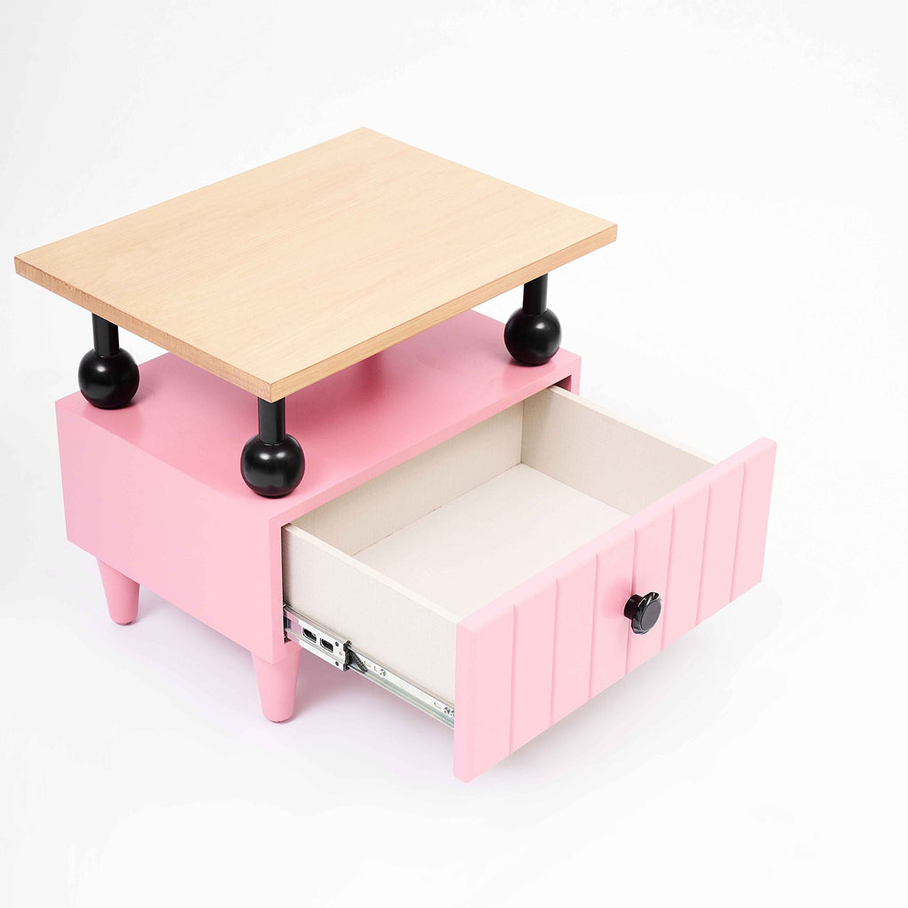 Pink Bloom Side Table- Single