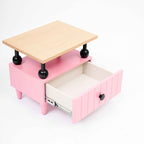Pink Bloom Side Table- Single