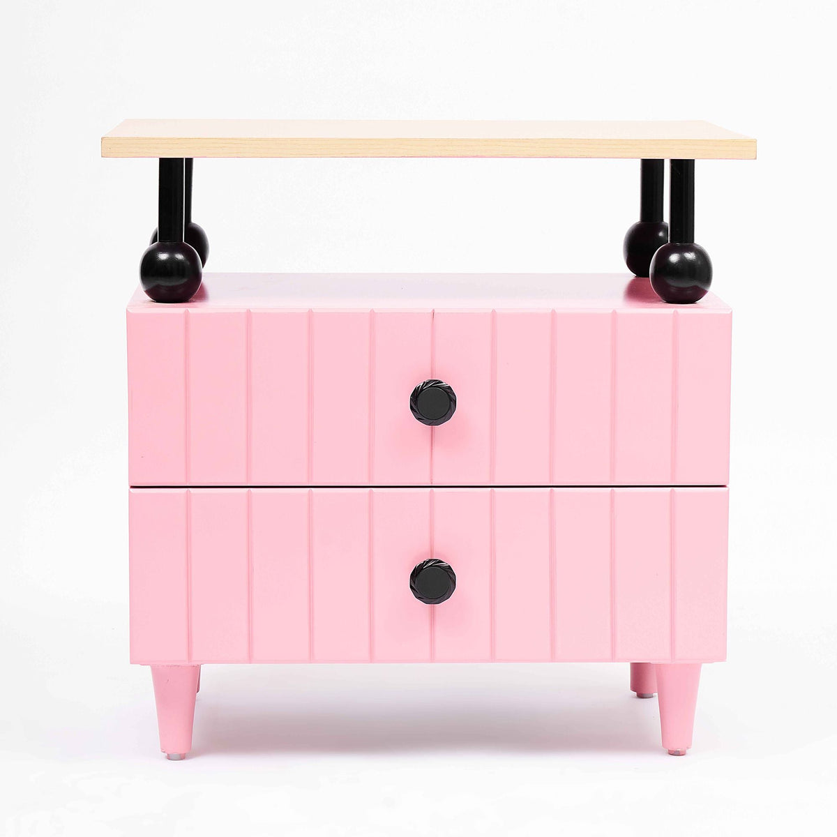 Pink Bloom Side Table- Double