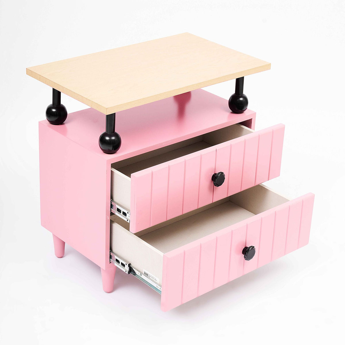 Pink Bloom Side Table- Double