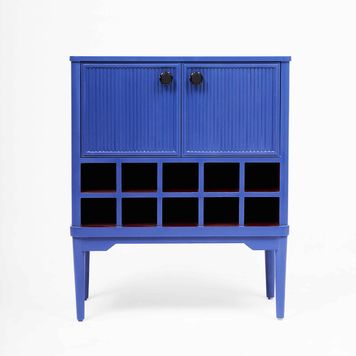 Blue Bar Cabinet