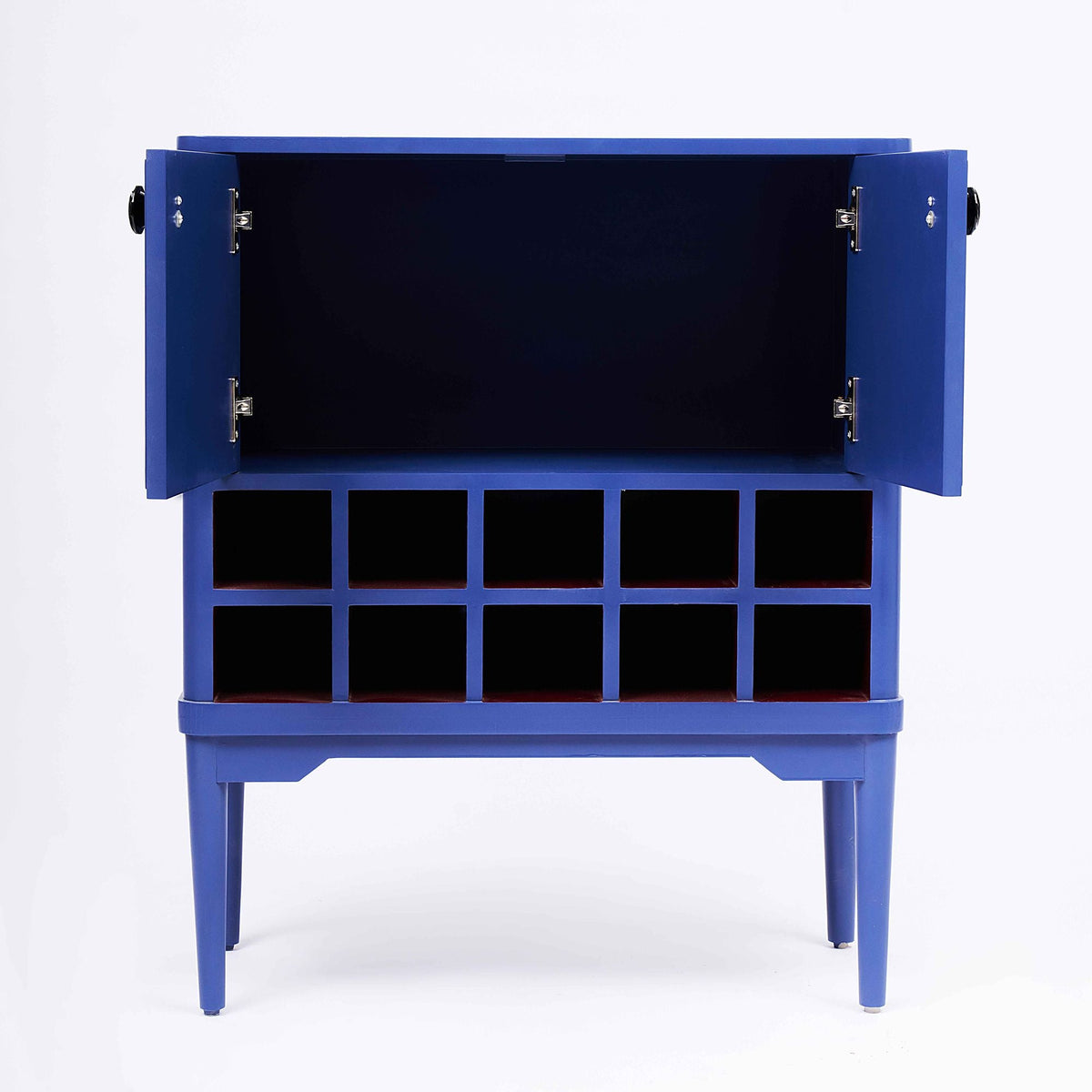 Blue Bar Cabinet