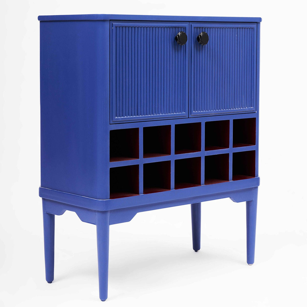 Blue Bar Cabinet
