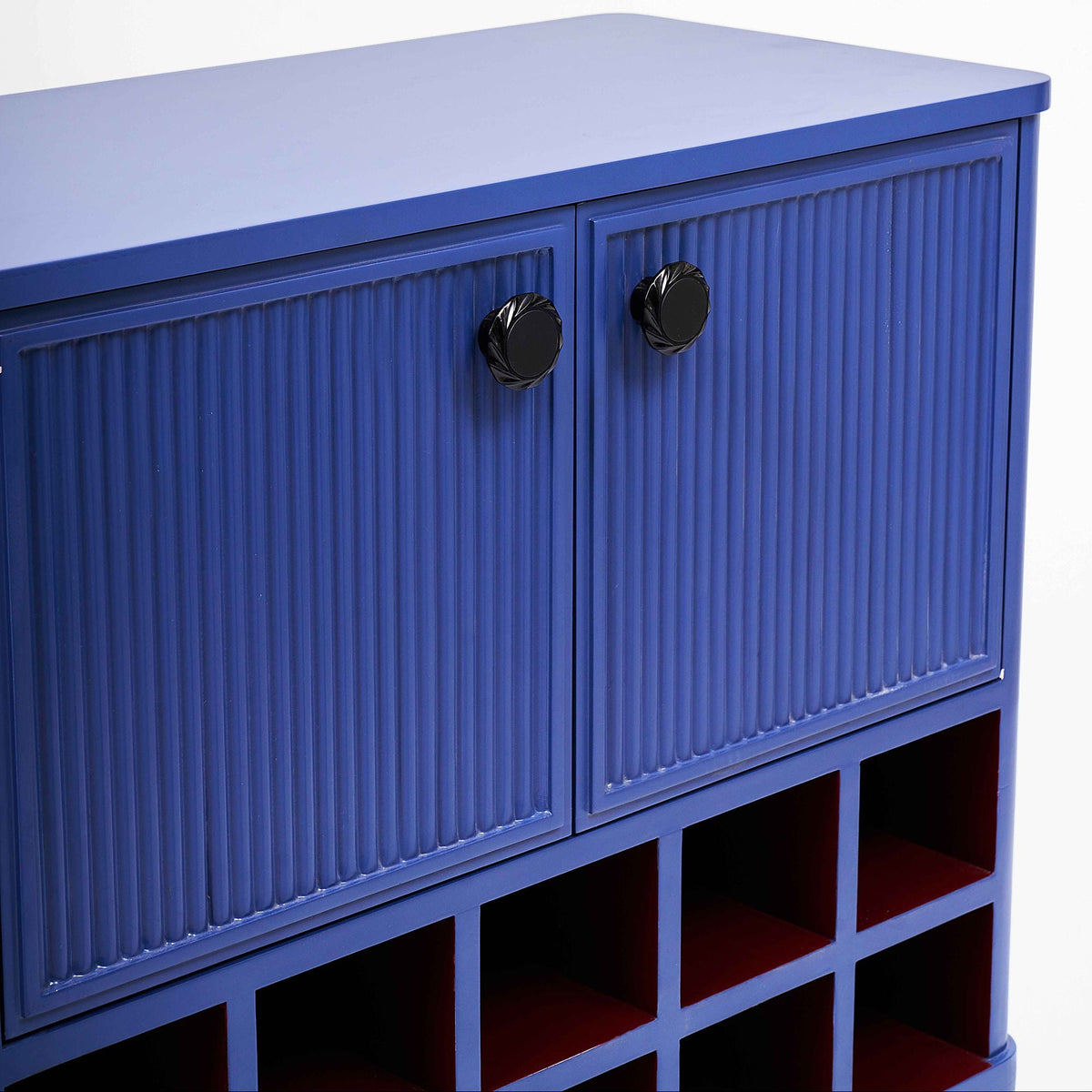 Blue Bar Cabinet